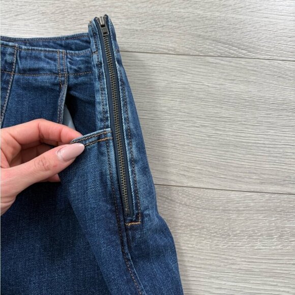 Ischiko by Oska Classic Blue Women's Tapered Leg Jeans - Picture 5 of 12